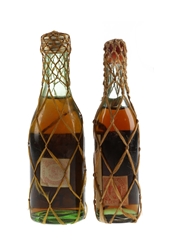 Fernando A De Terry Brandy Bottled 1960s - Solaro 2 x 5cl / 40%