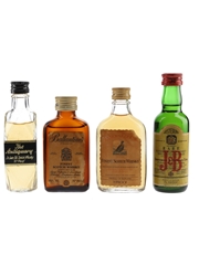 Antiquary, Ballantine's, Famous Grouse, J & B