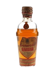 Gordon's Bronx Cocktail Spring Cap Bottled 1940s 5cl / 26.3%