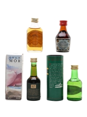Irish Mist, Hot Toddy, Oran Mor, Scottish Island Assorted Whisky Liqueurs 4 x 4.5cl-5cl