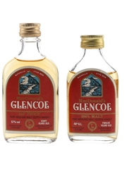 MacDonald's Glencoe 8 & 12 Year Old Bottled 1970s & 1980s 2 x 5cl