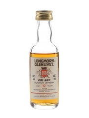 Longmorn Glenlivet 12 Year Old Bottled 1980s - Gordon & MacPhail 5cl / 40%