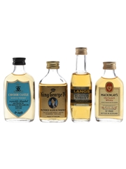 Cawdor Castle, King George IV, Langs & Mackinlay's Bottled - 1970s 4 x 5cl / 40%