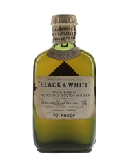 Buchanan's Black & White Spring Cap Bottled 1950s 5cl / 40%