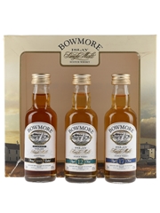 Bowmore Miniature Set 12 Year Old, Darkest and 17 Year Old 3 x 5cl / 43%