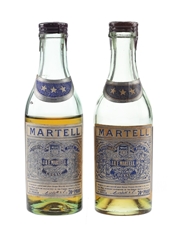 Martell 3 Star VOP Bottled 1950s-1960s 2 x 5cl / 40%