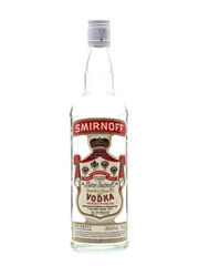 Smirnoff Red Label Vodka Bottled 1970s 75cl