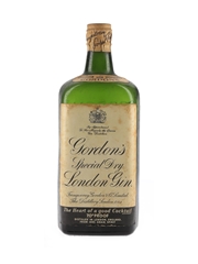 Gordon's Special Dry London Gin Spring Cap Bottled 1950s 75cl / 40%