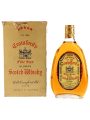 Crawford's Five Star Spring Cap Bottled 1960s 37.5cl / 40%