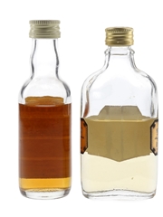 Tamdhu 10 Year Old & Tamnavulin Bottled 1970s & 1980s 2 x 4.7cl-5cl