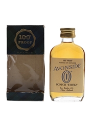 Avonside 100 Proof Bottled 1960s-1970s - James Gordon 5cl / 57%