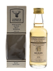 Millburn 1974 Connoisseurs Choice Bottled 1990s - Gordon & MacPhail 5cl / 40%