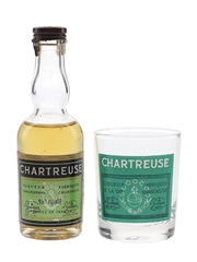 Chartreuse Green Bottled 1960s-1970s - Shot Glass Set 3cl / 55%