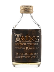 Ardbeg 10 Year Old Bottled 1970s 5cl