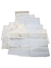 Sandeman & Co. Correspondence, Purchase Receipts, Checks & Invoices, Dated 1844-1904 William Pulling & Co. 