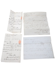 Sandeman & Co. Correspondence, Purchase Receipts, Checks & Invoices, Dated 1844-1904 William Pulling & Co. 