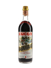 Zucca Elixir Rabarbaro Bitters Bottled 1970s 98cl / 16%