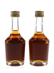 Hennessy 3 Star VS Bottled 1980s 2 x 4.15cl / 40%
