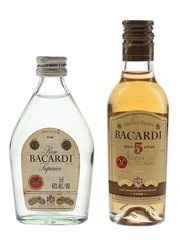 Bacardi Carta Blanca & 5 Year Old