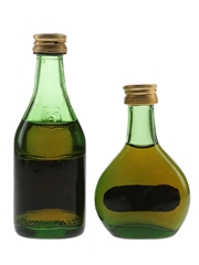 Sempe VSOP Armagnac & Grand Armagnac Janneau XO Bottled 1980s 2  3cl-5cl  / 40%