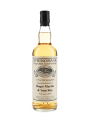 Springbank 22 Year Old Bottled 2016 - Private Cask Bottling 70cl / 52.1%