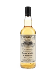 Springbank 22 Year Old Bottled 2016 - Private Cask Bottling 70cl / 52.1%