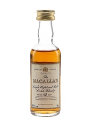 Macallan 12 Year Old Bottled 1980s - British Aerospace BAE Jetstream 5cl / 43%