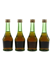 Chateau Paulet XO, VSOP, Napleon & 5 Star Bottled 1980s 4 x 5cl / 40%