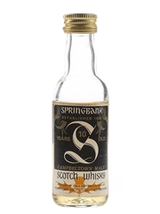 Springbank 10 Year Old Bottled 1980s 5cl