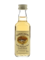 Glenallachie 12 Year Old Bottled 1980s 5cl / 43%