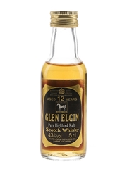 Glen Elgin 12 Year Old Bottled 1980s - White Horse Distillers 5cl / 43%
