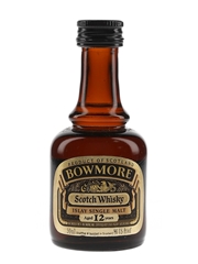 Bowmore 12 Year Old Bottled 1970s-1980s - US Import 5cl / 43%