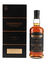 Benromach 40 Year Old Bottled 2021 - Limited Release 70cl / 57.1%