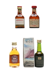 Drambuie, Glayva & Oran Mor Bottled 1960s & 1980s 4 x 5cl