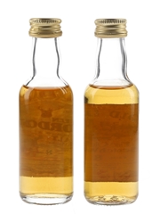 Old Elgin 8 Year Old & Glen Gordon 8 Year Old Bottled 1980s 2 x 5cl / 40%