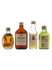 Assorted Blended Scotch Whisky Dimple, Fraser's Supreme, Haig Gold Label & Pinwinnie 4 x 5cl / 40%