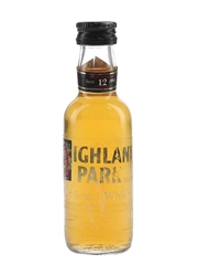 Highland Park 12 Year Old Bottled 1980s 5cl / 40%