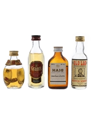 Dimple 12 Year Old, Grant's, Haig Gold Label & Old Lag