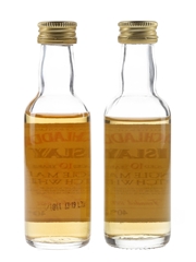 Bruichladdich 10 Year Old Bottled 1980s 2 x 5cl / 40%