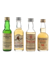 Assorted Blended Scotch Whisky Bottled 1970s 4 x 4.7cl-5cl