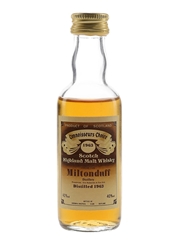 Miltonduff 1963 Connoisseurs Choice Bottled 1980s - Gordon & MacPhail 5cl / 40%