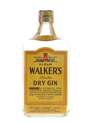 Hiram Walker's London Dry Gin Bottled 1970s - C. Salengo 75cl / 43%