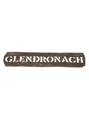 Glendronach Copper Stencil  30cm x 8cm