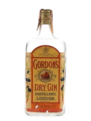 Gordon's Dry Gin Spring Cap Bottled 1950s 75cl / 47%