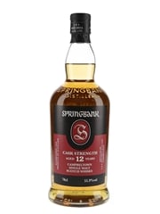 Springbank 12 Year Old Cask Strength Bottled 2021 70cl / 55.9%