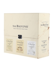 Balvenie 3 Pack Founder's Reserve 10 Year Old, Double Wood 12 Year Old & Single Barrel 25 Year Old 3 x 20cl