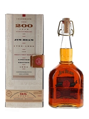 Jim Beam 75 Months Old 200th Anniversary 1795-1995 Bottled 1995 - Two Hundred Years Of American History 75cl / 54.2%