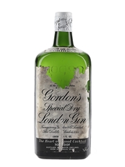 Gordon's Special Dry London Gin Spring Cap Bottled 1950s 75.7cl / 40%