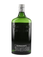 Gordon's Special Dry London Gin Bottled 1960s 75.5cl / 40%