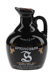 Springbank 12 Year Old Bottled 1980s - Ceramic Jug 5cl